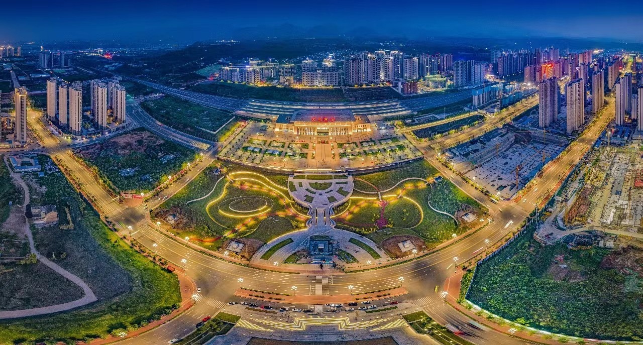 A scenic view of Baoji Beishouling Site