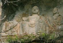 A scenic view of Baoji Cishan Temple Grottoes