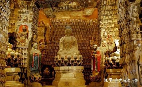 A scenic view of Baoji Cishan Temple Grottoes