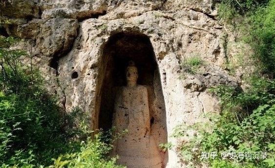 A scenic view of Baoji Cishan Temple Grottoes