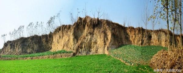 A scenic view of Baoji Fenghuangshan Site