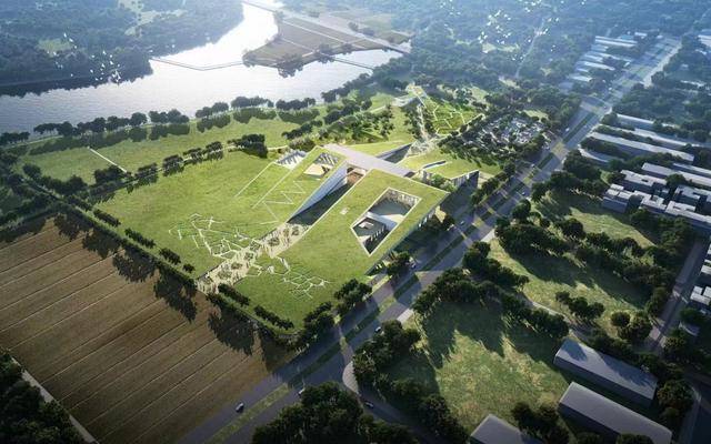A scenic view of Baoji Qin Yongcheng Site
