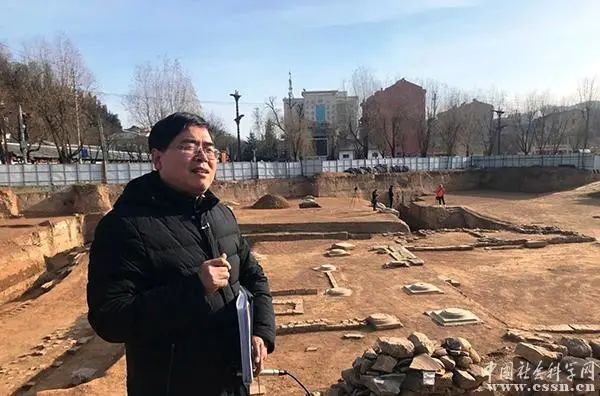 A scenic view of Baoji Sui Renshou Tang Jiucheng Palace Site