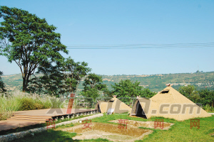 A scenic view of Baoji Sui Renshou Tang Jiucheng Palace Site