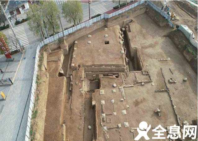 A scenic view of Baoji Sui Renshou Tang Jiucheng Palace Site