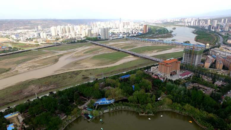 A scenic view of Baoji Sunjianantou Granary Site