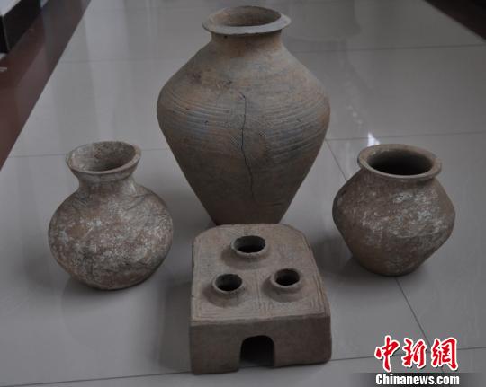 A scenic view of Baoji Sunjianantou Granary Site