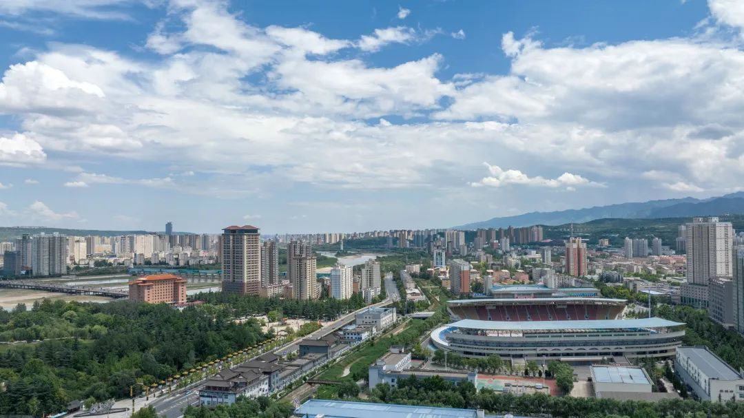 A scenic view of Baoji Sunjianantou Granary Site