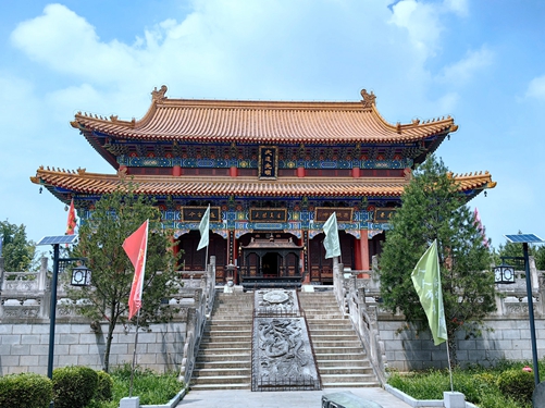 A scenic view of Baoji Taigong Temple