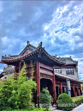 A scenic view of Baoji Taiping Temple Pagoda
