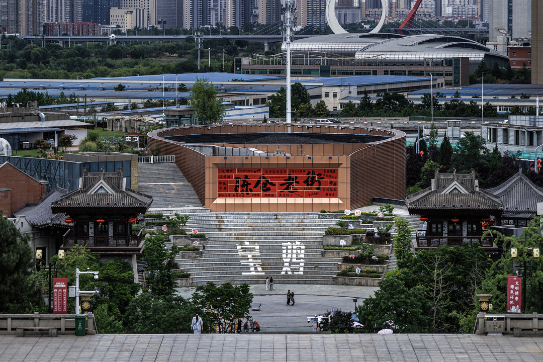 A scenic view of Baoji Xuechi Site