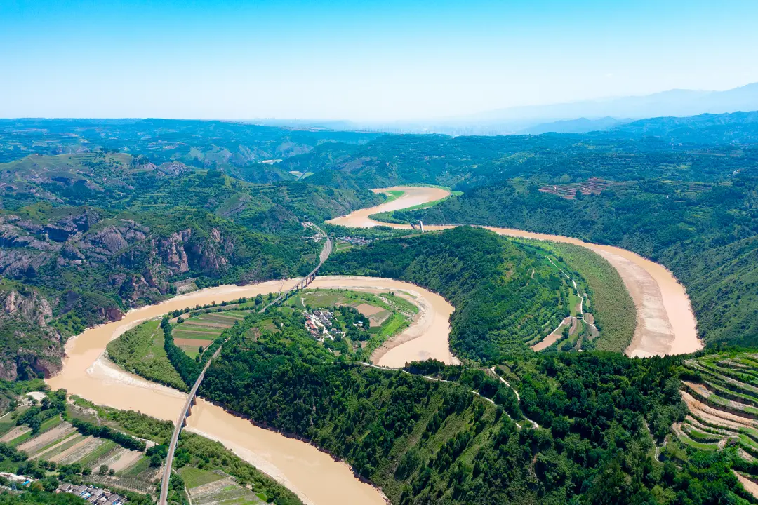 A scenic view of Baoji Xuechi Site