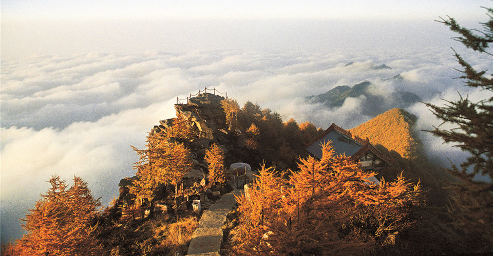 A scenic view of Baoji Yang Xun Stele