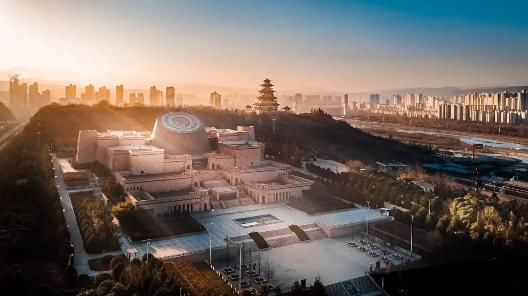 A scenic view of Baoji Yangjiacun Site