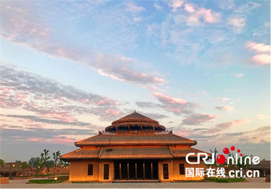 A scenic view of Baoji Zhou Gong Temple
