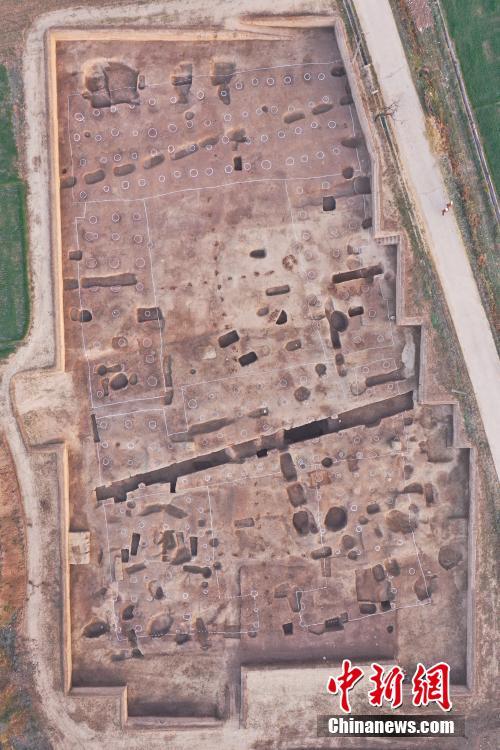 A scenic view of Baoji Zhouyuan Site