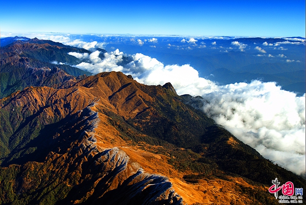 A scenic view of Baoshan Dadianshan Yizhi