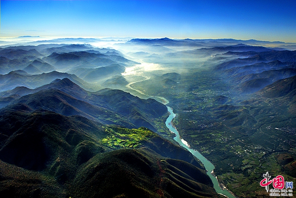 A scenic view of Baoshan Dadianshan Yizhi