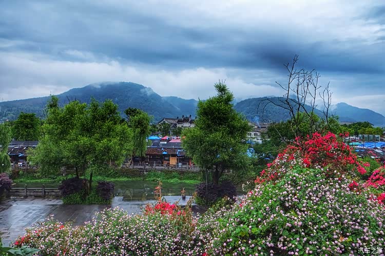 A scenic view of Baoshan Dianxi Jundudufu Jiuzhi Ji Dieyuan Jike