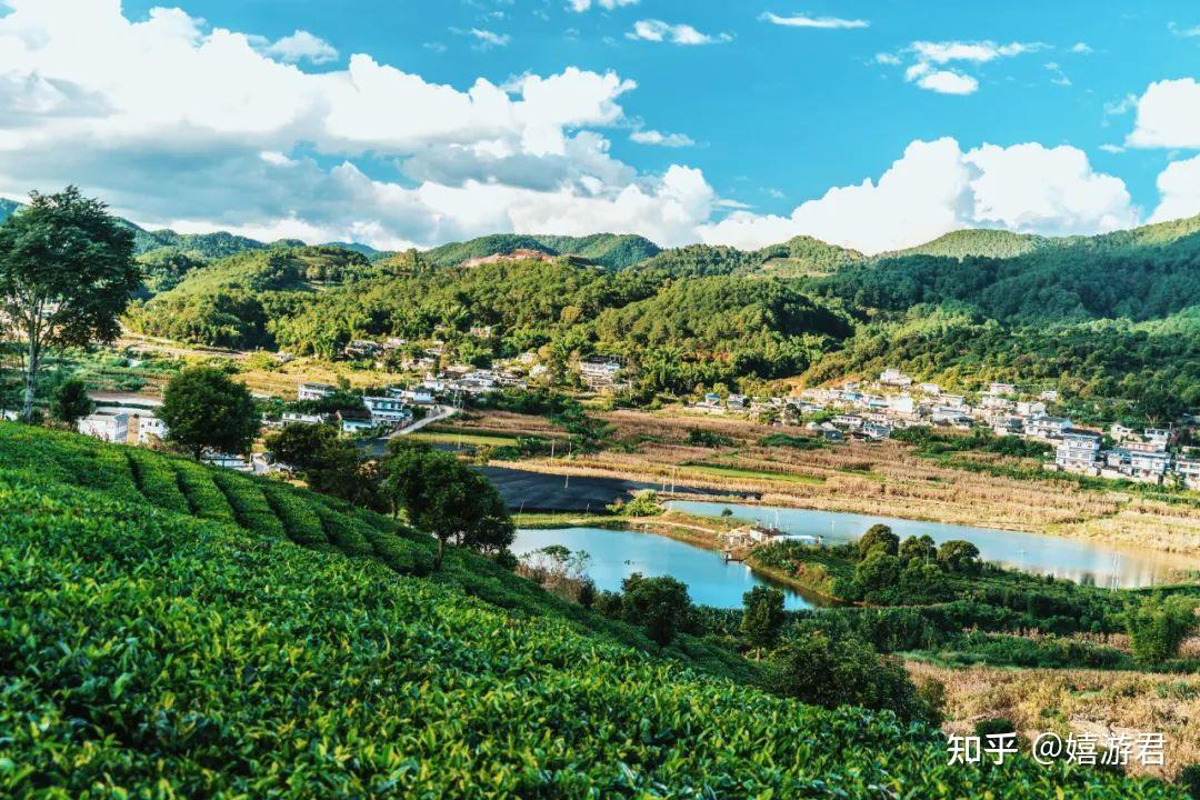 A scenic view of Baoshan Guangzunsi