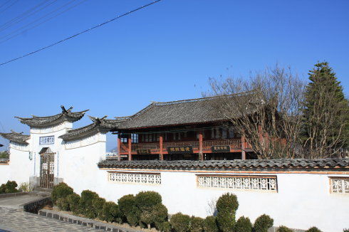 A scenic view of Baoshan Qiluo Wenchanggong