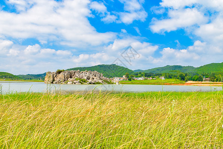 A scenic view of Baoshan Yuhuangge