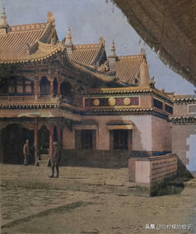 A scenic view of Baotou Bailingmiaoqiyijiuzhi