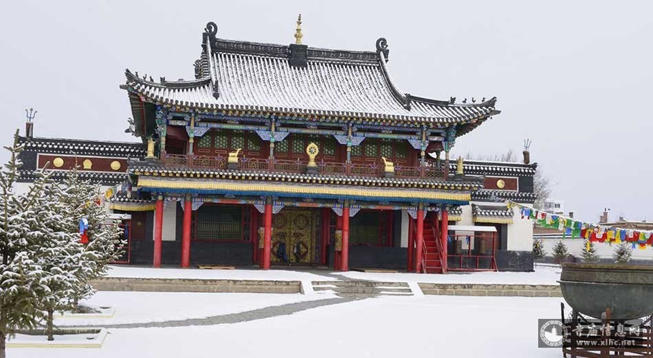 A scenic view of Baotou Bailingmiaoqiyijiuzhi