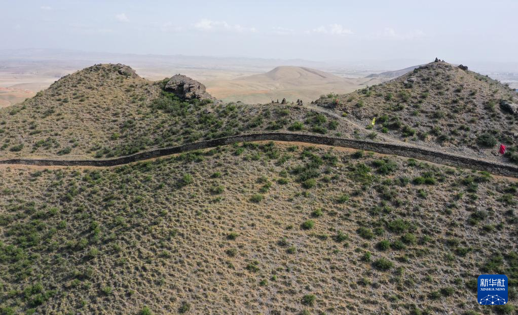 A scenic view of Baotou Guyangqinchangchengyizhi
