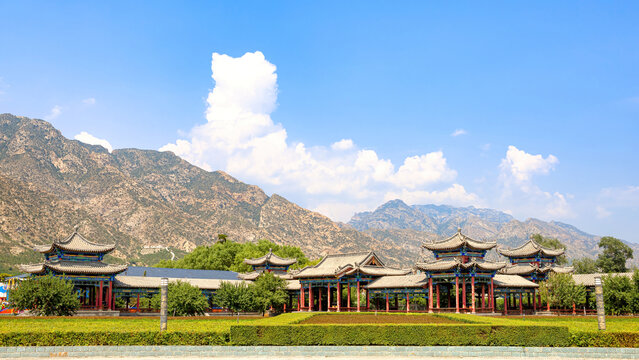 A scenic view of Baotou Meidaizhao