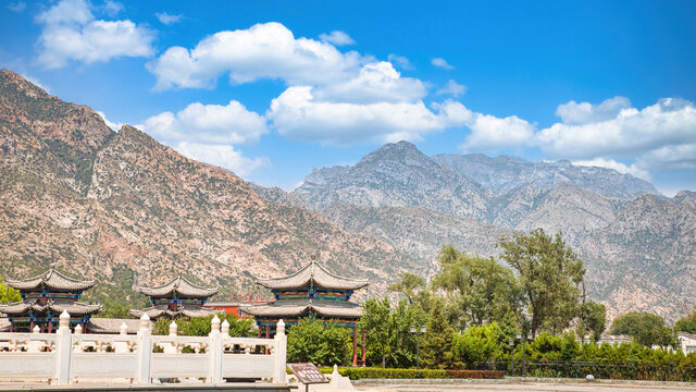 A scenic view of Baotou Meidaizhao