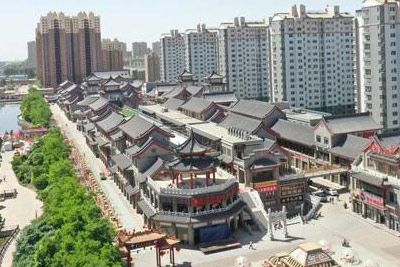 A scenic view of Bayannur Shuofangjungucheng
