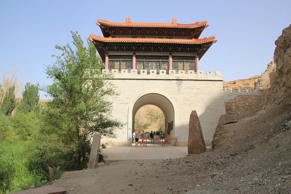 A scenic view of Bayingolin Lancheng Yizhi