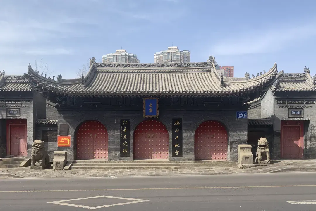 A scenic view of Bayingolin Lancheng Yizhi