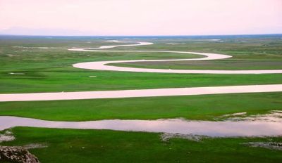 A scenic view of Bayingolin Manhan Wangfu