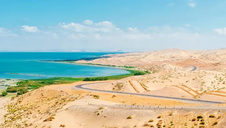 A scenic view of Bayingolin Manhan Wangfu