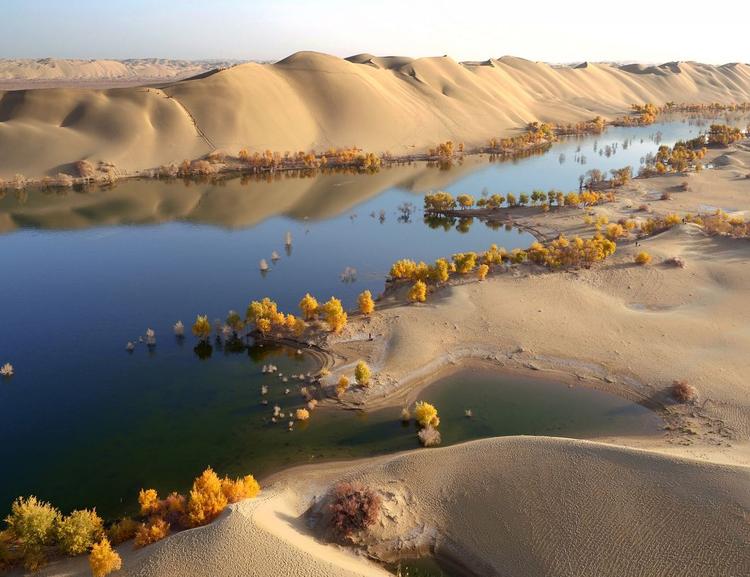 A scenic view of Bayingolin Milan Yizhi