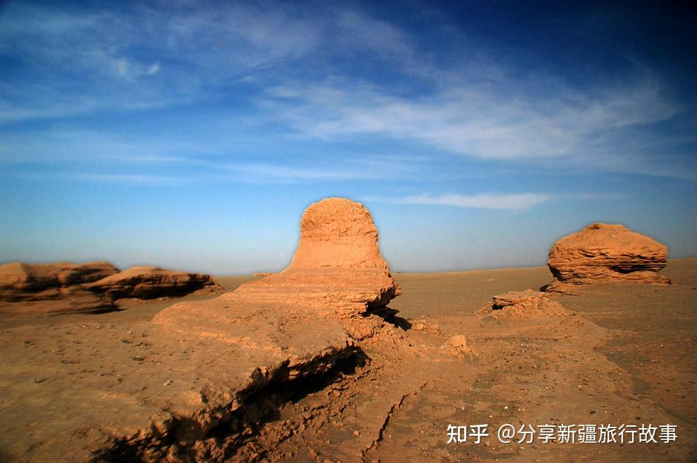 A scenic view of Bayingolin Zhuoerkute Gucheng Yizhi