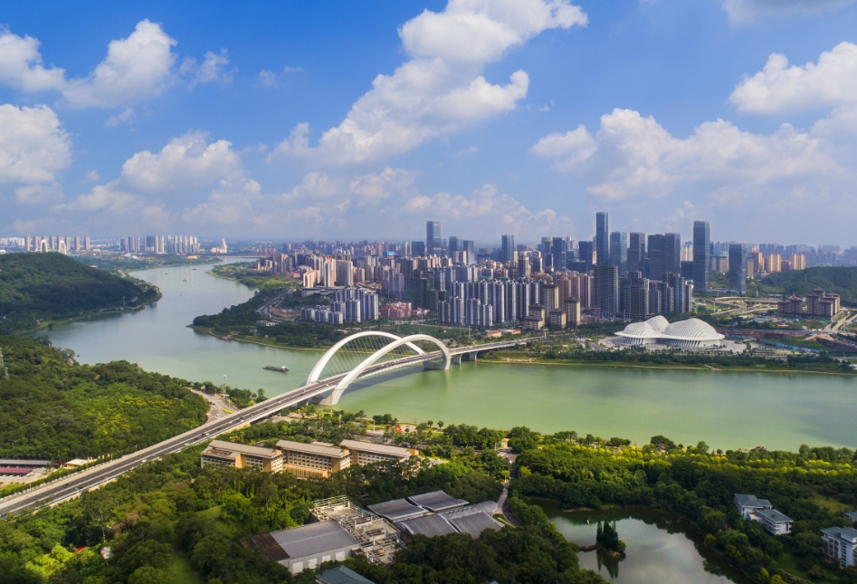 A scenic view of Beihai Caoxiecun Yizhi