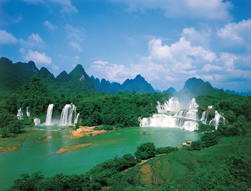 A scenic view of Beihai Caoxiecun Yizhi