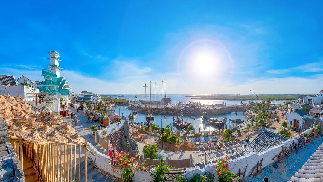 A scenic view of Beihai Dalang Gucheng Yizhi