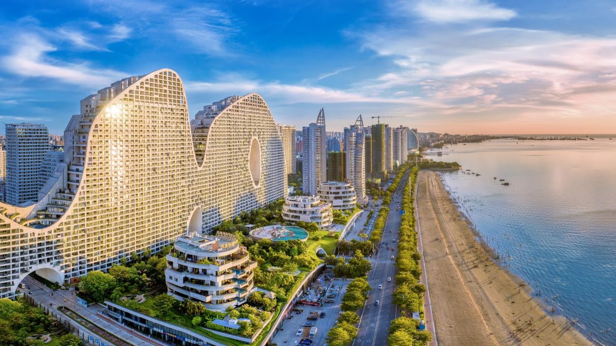 A scenic view of Beihai Jindai Jianzhu