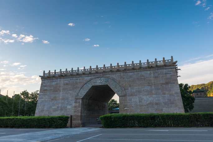 A scenic view of Beijing Changping Juyongguan Yuntai