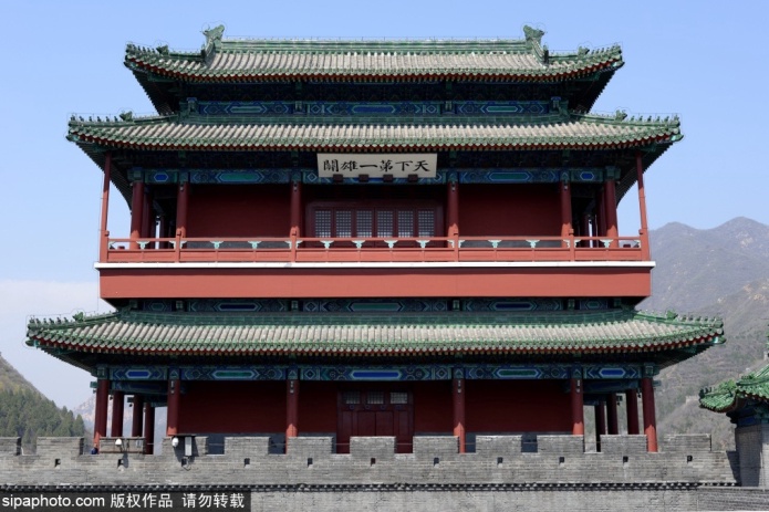 A scenic view of Beijing Changping Juyongguan Yuntai