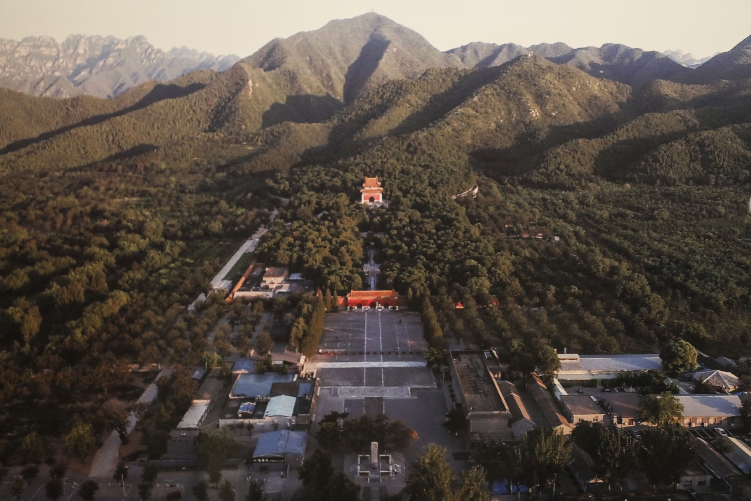 A scenic view of Beijing Changping Shisanling