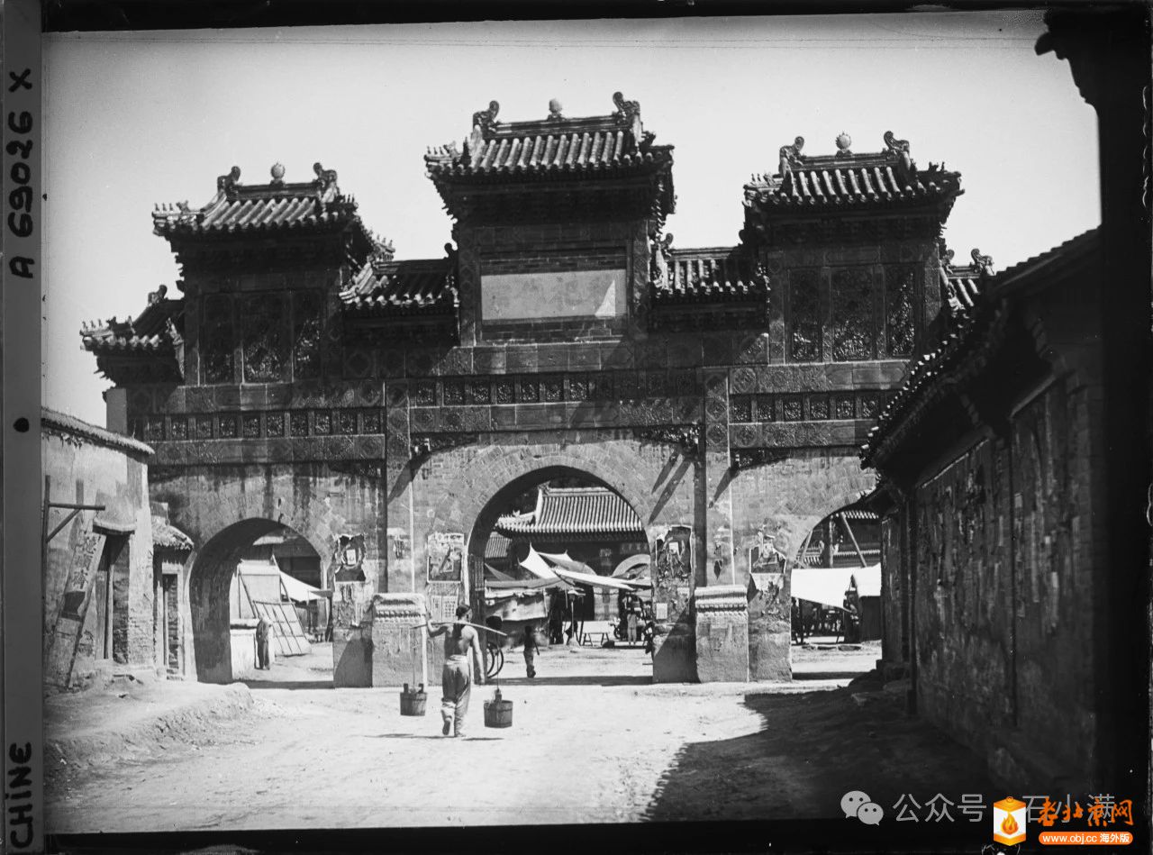 A scenic view of Beijing Chaoyang Dongyuemiao