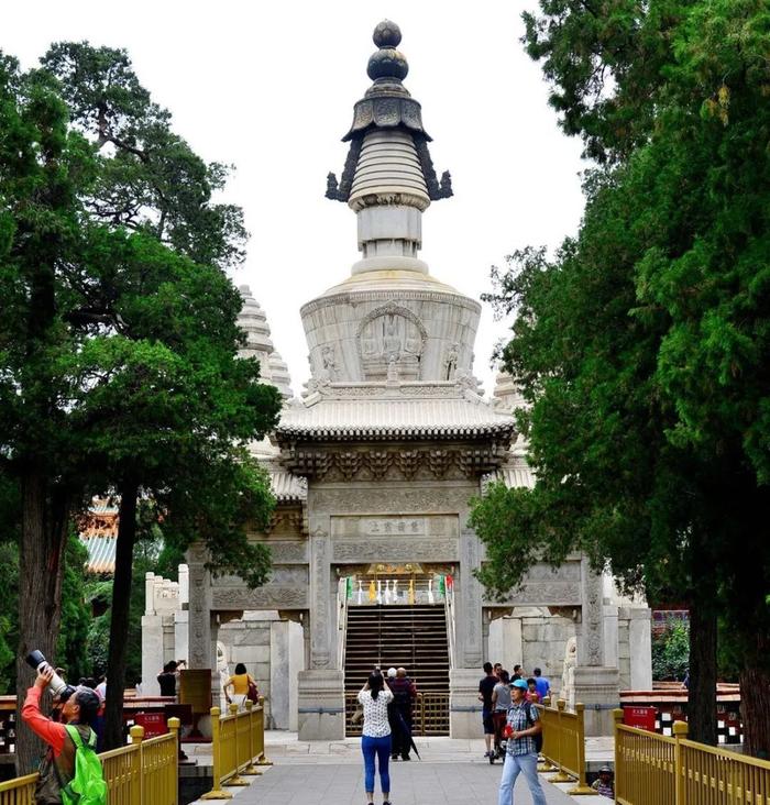 A scenic view of Beijing Chaoyang Qingjinghuachengta