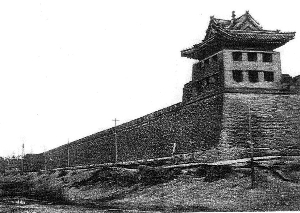 A scenic view of Beijing Dongcheng Cheng Dongnanjiaolou