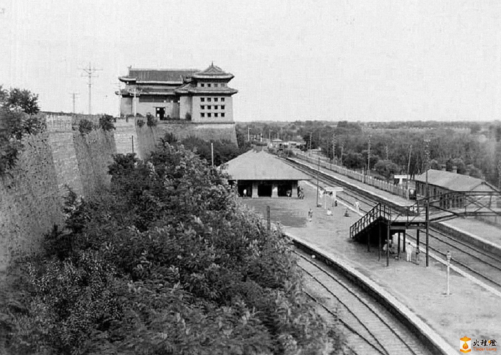 A scenic view of Beijing Dongcheng Cheng Dongnanjiaolou