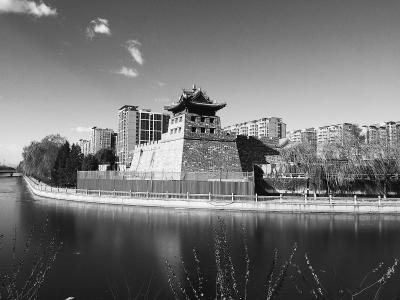 A scenic view of Beijing Dongcheng Cheng Dongnanjiaolou